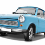 Trabant 601 - berhmter DDR Oldtimer, freigestellt