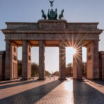 Brandenburg Gate at sunrise – Top 10 Berlin Attractions walking tour